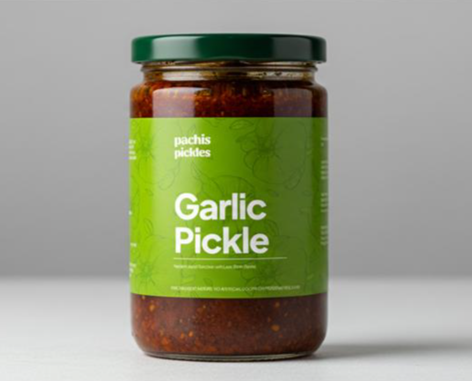 Pachis Garlic Pickle jar
